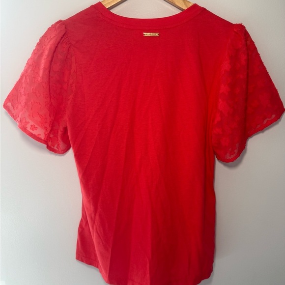 Michael Kors Red Fitted Blouse - Picture 3 of 5